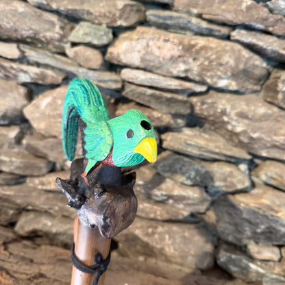 Quetzal Walking Stick Flute F-Minor 432Hz 41"