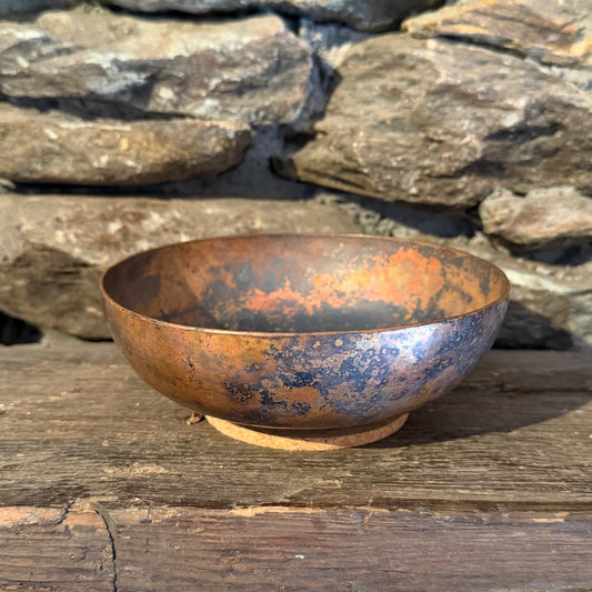 Martin Bläse Natural Bronze Sound Bowl 6.5" x 2.5" 1 lb 4 oz