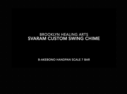 Svaram Custom Swing Chimes Handpan Scales