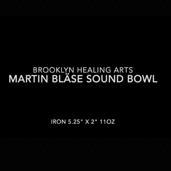 Martin Bläse Iron Sound Bowl 