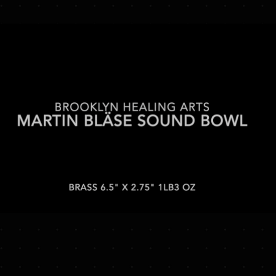 Martin Bläse Brass Sound Bowl 