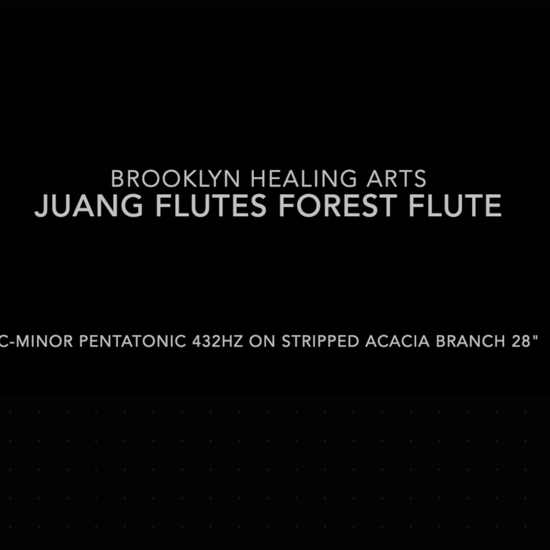 Juang Flutes C-Minor Pentatonic Acacia Branch Forest Flute 432 hz 28"