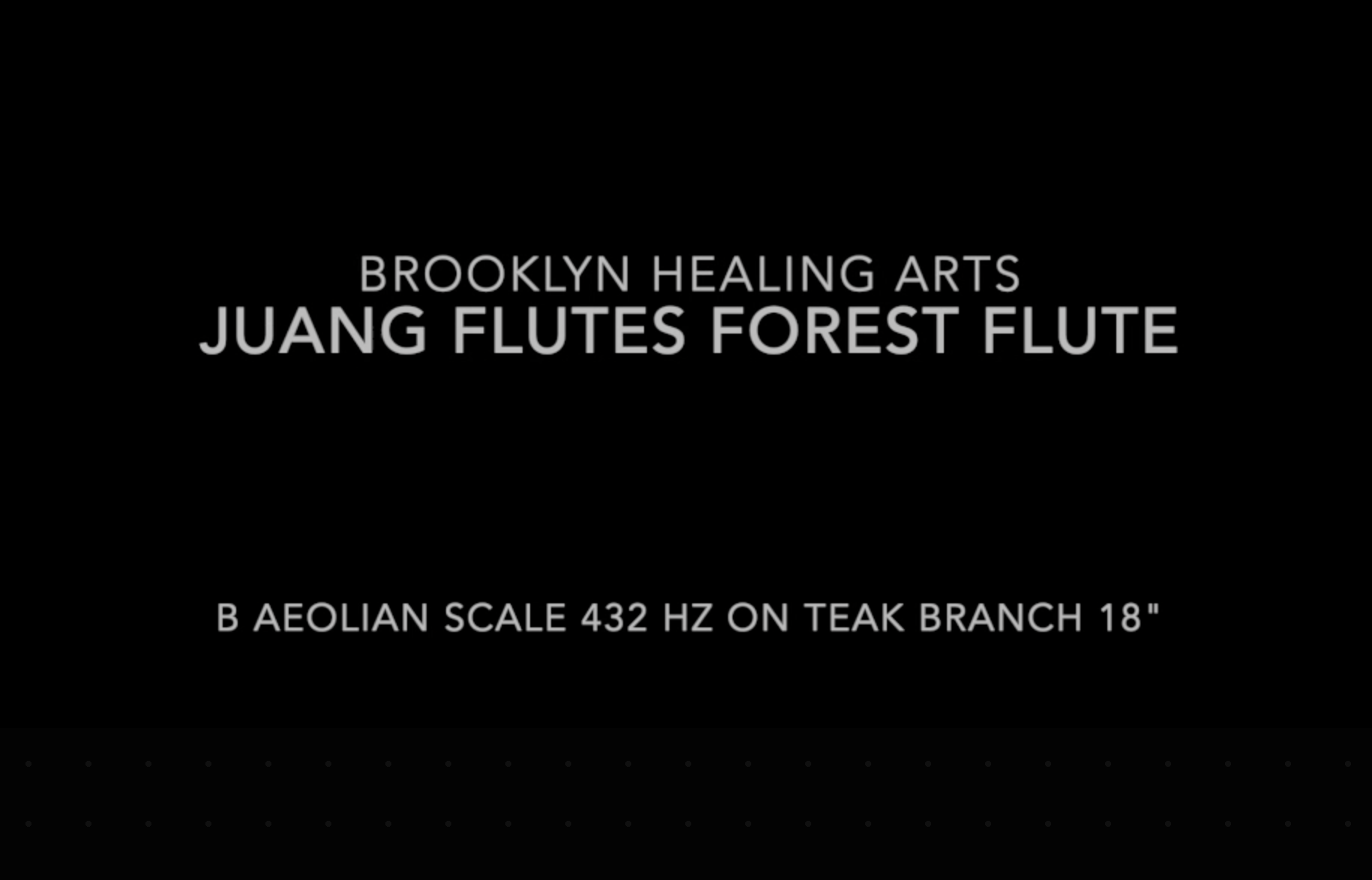 Juang Flutes B-Aeolian Teak Forest Flute 432Hz 18"