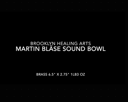 Martin Bläse Brass Sound Bowl 6.5" x 2.75" 1lb 3oz