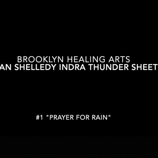 Ryan Shelledy Indra Thunder Sheet #1 "Prayer for Rain"