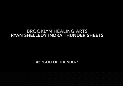 Ryan Shelledy Indra Thunder Sheet #2 "God of Thunder" 