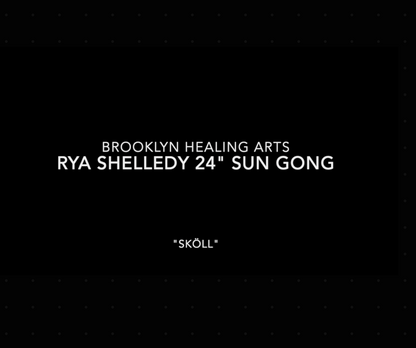 Ryan Shelledy 24" Sun Gong "Sköll"