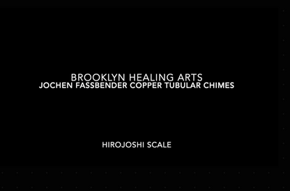 Jochen Fassbender 11 Tone Hirojoshi Copper Tubular Chime
