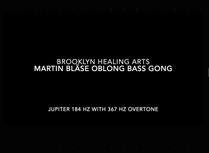 Jupiter Oblong Bass Gong Plate 184 Hz