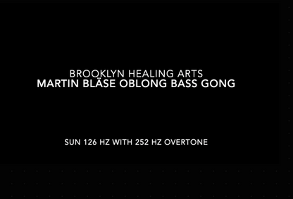 Sun Oblong Bass Gong Plate 126 Hz