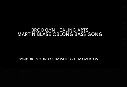 Venus Oblong Bass Gong Plate 221 Hz