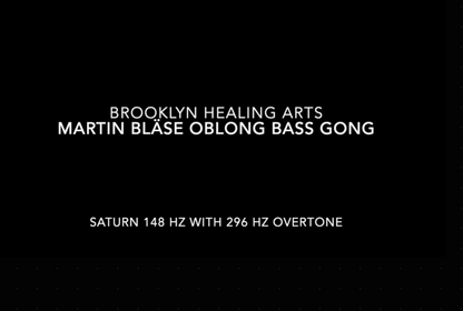 Saturn Oblong Bass Gong Plate 148 Hz