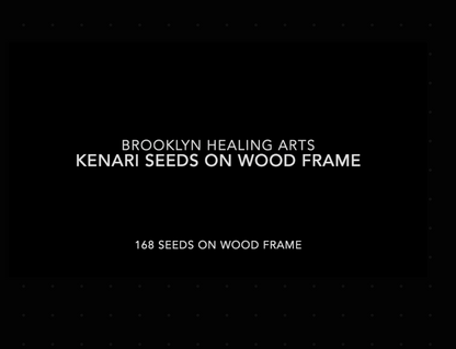 Large Frame Kenari Seed Rattle 168 Seeds on 20" Frame