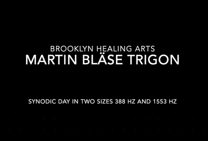 Synodic Day Extra Trigon by Martin Bläse in Natural Bronze