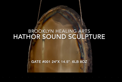 Hathor Gate Gong #001 24" x 14.5"