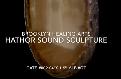 Hathor Gate Gong #002 24" x 14.5"