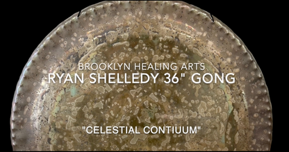 Ryan Shelledy 36" Gong "Celestial Contiuum"