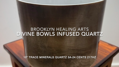 10" Trace Minerals Infused Quartz - 3A -24 Cents 217 Hz #2274