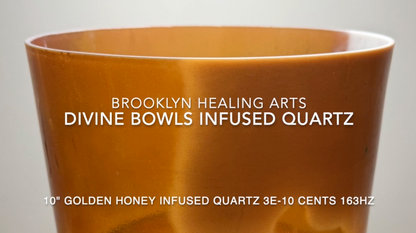 10" Honey Infused Quartz - 3E - 10 163 Hz #3010