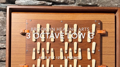 Low G - 3 Octave Shruti Box Brooklyn Healing Arts G2-F#4 (Cracked Front Plate)