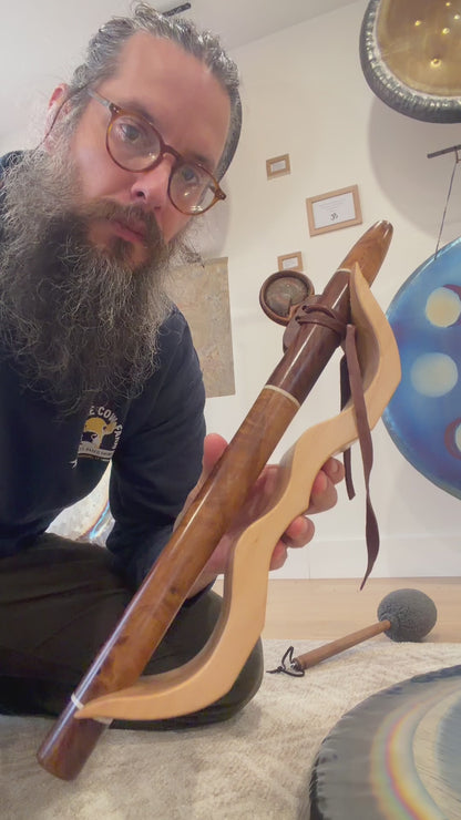 2 Native American Flutes, Drone and in G