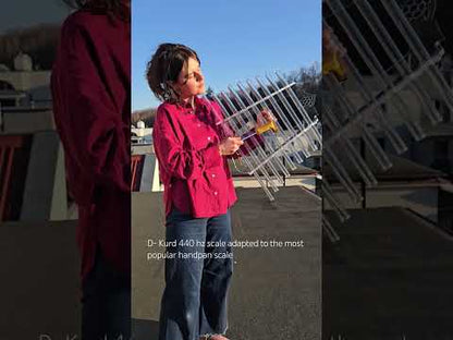 Ethereal Wings 9 Note Crystal Harp D-Kurd