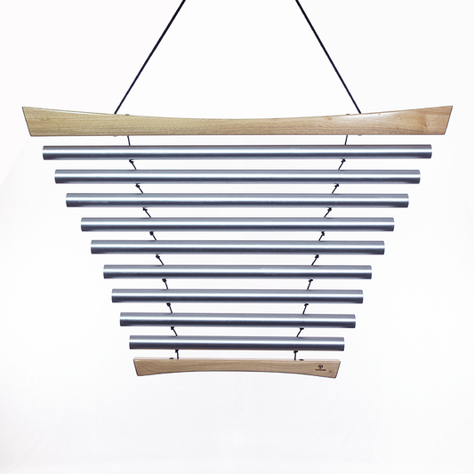 Large Hanging Swing Wing Chime 1 1/2 Inch 9 Bar